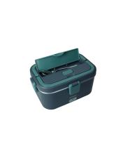 BRANDANI LUNCH BOX TERMICA BLU-VERDE PETROLIO C-POSATE E BORSA