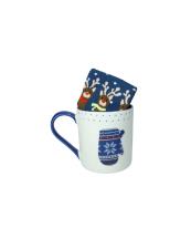 BRANDANI MUG TAZZA GUANTO CON CALZINI BLU
