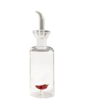BRANDANI OLIERA IN VETRO CON DECORO PEPERONCINO