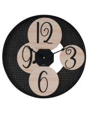BRANDANI OROLOGIO ALVEARE METAL-LEGNO CM 45