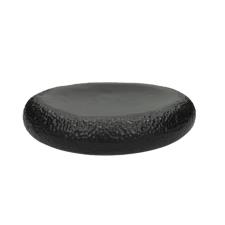 BRANDANI PIATTO CENTROTAVOLA CUSCINO BOLLE NERO CM 26,5