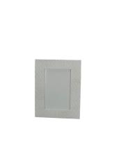 Brandani Portafoto Petalo Bianco Poliresina 10x15 lista nozze