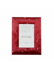 BRANDANI PORTAFOTO STELLA ROSSO  INT. 10X15 VELLUTO-MDF