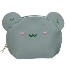 BRANDANI PORTATUTTO FUNNYB ANIMALS VERDE RANA FROGGY KISS