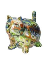 BRANDANI SALVADANAIO MICIO GATTO VERDE