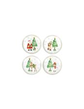 BRANDANI SET 4 PZ PIATTI NATALIZI PANE & PASTRY RACCONTI