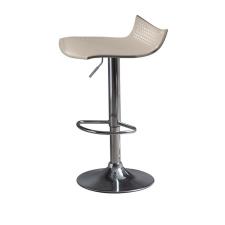 BRANDANI Sgabello Regolabile grigio-tortora  Abs Inox
