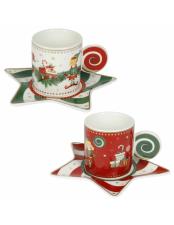 BRANDANI TAZZA ELFOMAGIA SET 2 PZ NEW BONE CHINA