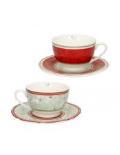 BRANDANI TAZZA THE CONNUBIO SET 2 PZ PORCELLANA