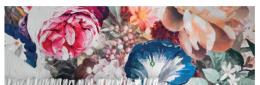 BRANDANI TOVAGLIA CALIPSO FIORI 160X300 CM