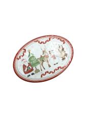 BRANDANI VASSOIO OVALE RACCONTI MELAMINA 50,5X35,5X2 CM