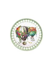 BRANDANI VASSOIO WONDERLAND MONGOLFIERE EPR ROTONDO CM 22