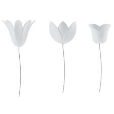 Decorazione Da Parete Umbra Bloomer Bianca tulipani