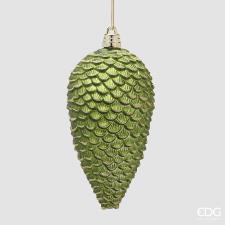 EDG ADDOBBO PALLA PIGNA VERDE H.  25 CM