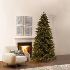 EDG Albero di Natale Pino Cristallo con 2500 Led H 240 cm