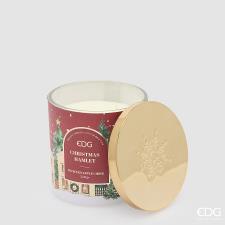 EDG Candela “Noel” profumata mela e miele – 250 gr H.10 CM