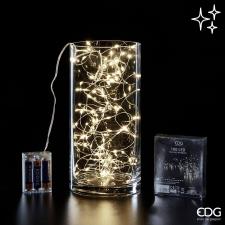 EDG Enzo De Gasperi Luci Di Natale MICROLED X100a batteria  7,4+05MT