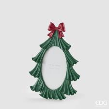 EDG ENZO DE GASPERI Portafoto Pino con Fiocco Verde H 25 L 18,5