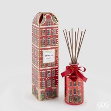 EDG PROFUMATORE NATALIZIO BOTTIGLIA RUE DE RIVOLI 200 ML H.13,5 CM ROSSO CANNELLA