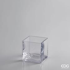 EDG Vaso Cubo Trasparente