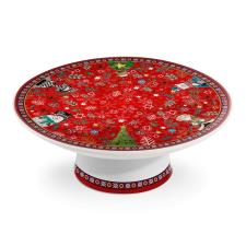 Egan Alzata NATALE ROSSA Porcellana 27X9
