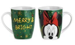 EGAN Disney Winter Magic, Minnie Mouse MUG  TAZZA 430 ml verde