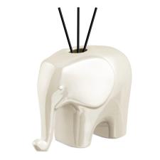 EGAN Elefante Profumatore 11x10 Bianco Perla