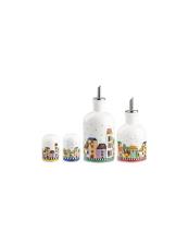 EGAN SET MENAGE OLIO ACETO SALE PEPE PAESE MIO