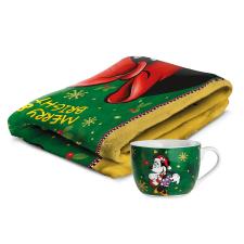 EGAN Set Plaid + Tazza Colazione W.M. Minnie Mouse Ml 520 verde