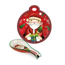 EGAN Set Sottopentola e Poggiamestolo Natale Babbo Natale