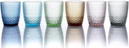 Evviva Bicchieri Acqua Arlecchino Set 6 Pezzi MOZART