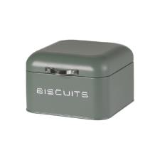 EVVIVA Biscottiera con manico 20 x 20 x H 13,5 cm verde