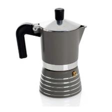 EVVIVA CAFFETTIERA MARRAKESH MOKA 3 TAZZE GRIGIO