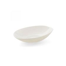 Evviva Centrotavola  Smirne ovale bianco 30X21 CM