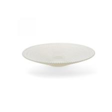 EVVIVA Centrotavola smirne 30 cm rotondo BIANCO piccolo