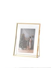 EVVIVA CORNICE PORTAFOTO IN METALLO ORO 10X15