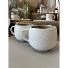 EVVIVA SET DUE TAZZE COLAZIONE JUMBO TORTORA LINEA STONES