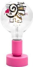 FILOTTO LAMPADA DA TAVOLO TAVOLOTTO COMPLETO ROSA + VACHE DE FIALA