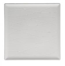 GALBIATI Piatto Portata Tahiti quadrato silk porcelain 30,5x30,5 Lista Nozze disp 2 pz