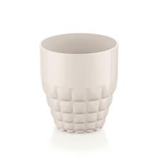 Guzzini Bicchieri Bassi Tiffany Bianco Latte Set 6 Pezzi