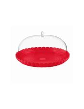 Guzzini Set Tortiera Tiffany piccola base rossa