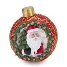 HENRIETTE DECORO SFERA BABBO NATALE ROSSOH. 28 CM