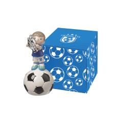 HENRIETTE LAMPADA BIMBO CALCIATORE PALLONE H.13,5 CM