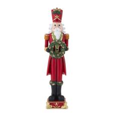 HENRIETTE SCHIACCIANOCI ROSSO NATALE 60 CM H.