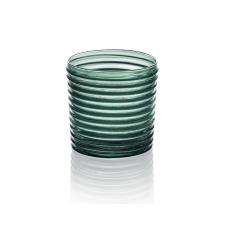 IVV Bicchieri Acqua Vertigo Verde Pavone cl 30 Set 6 Pezzi