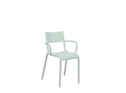 KARTELL SEDIA GENERIC A VERDE SALVIA SET DA DUE