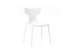 KARTELL Sedia RE-CHAIR bianca set due pezzi