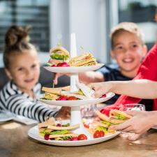 KOZIOL BABELL L  ALZATINA PORTAFRUTTA BIANCA