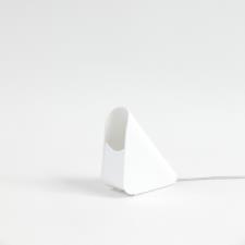 LAMPADA DA TAVOLO SHELL VESTA PICCOLA BIANCA