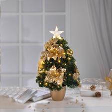 MASCAGNI ABETE A FIBRA OTTICA CON LED FLASH H.60 CM